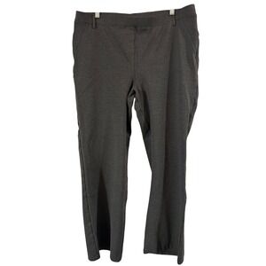 Quince Charcoal Ultra Stretch Ponte Bootcut‎ Pants Size XL Petite Length